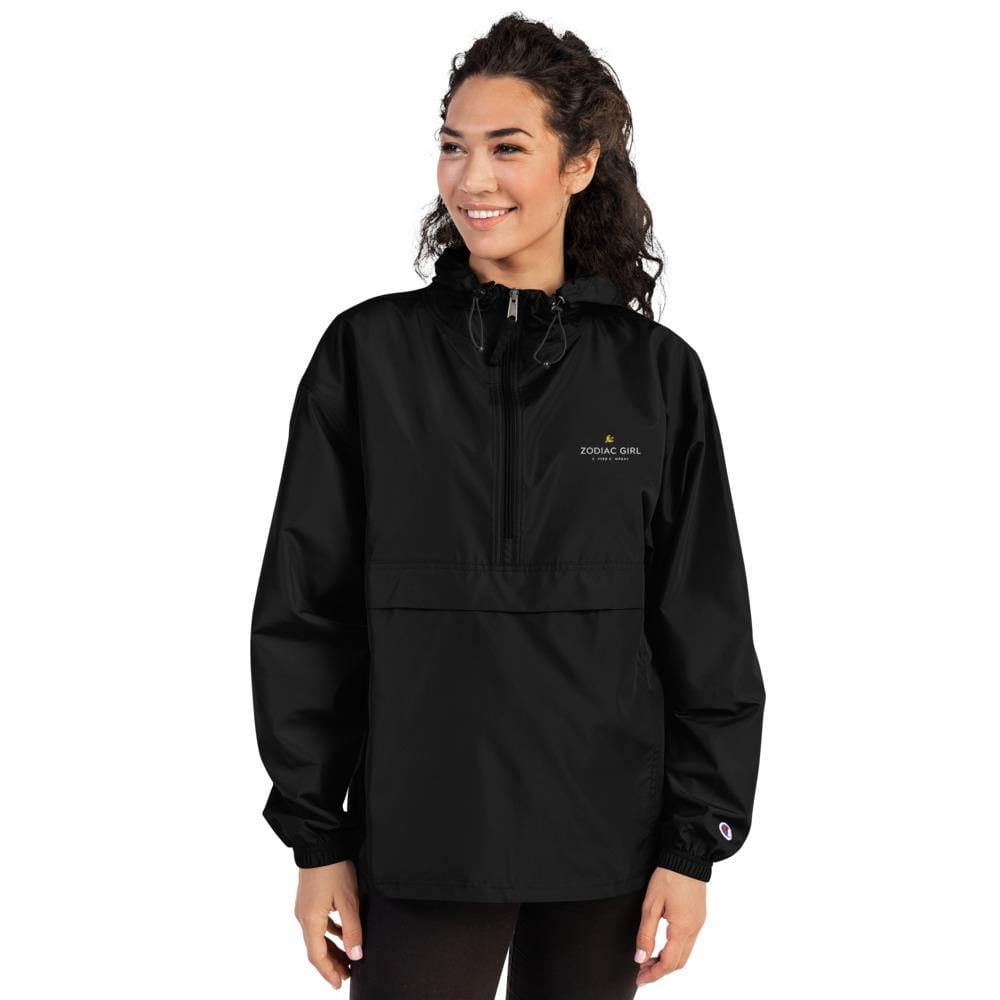 Zodiac Girl Coffee - Champion Pack-N-Go Jacket - Unisex - 1 COLOR -