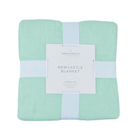 Thumbnail for Newcastle - Seafoam Green Oversized King Luxury Bamboo Bed Blanket -