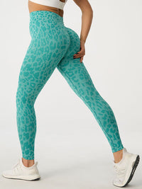 Thumbnail for Leopard High Waist Active Leggings - T - 4 COLORS -