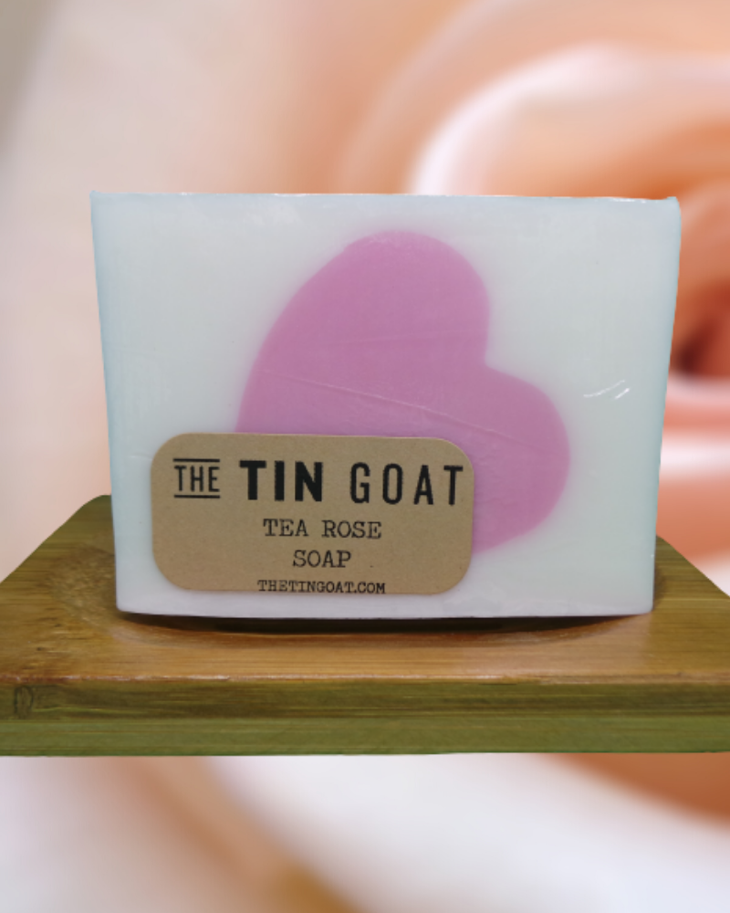 Tin Goat - Tea Rose Soap -