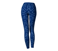 Thumbnail for Summer Ties - Anchor Dream Leggings - Navy - 1 COLOR -