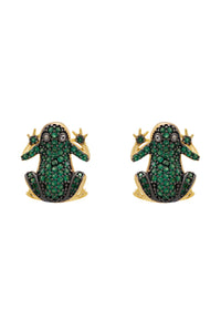 Thumbnail for LATELITA - Leap Frog Stud Earrings Gold -