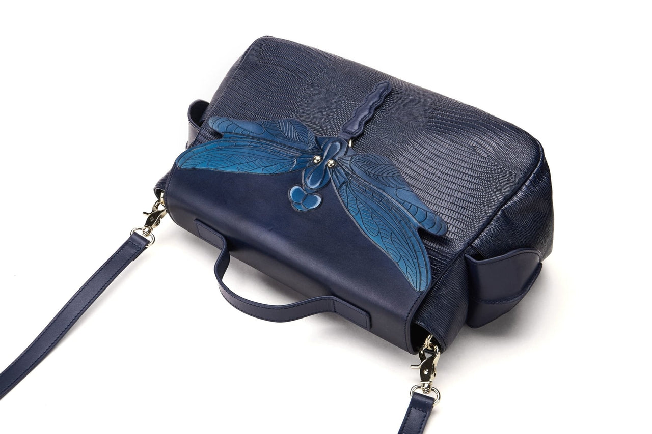 Bellorita - Dragonfly Blue Satchel - 1 COLOR -