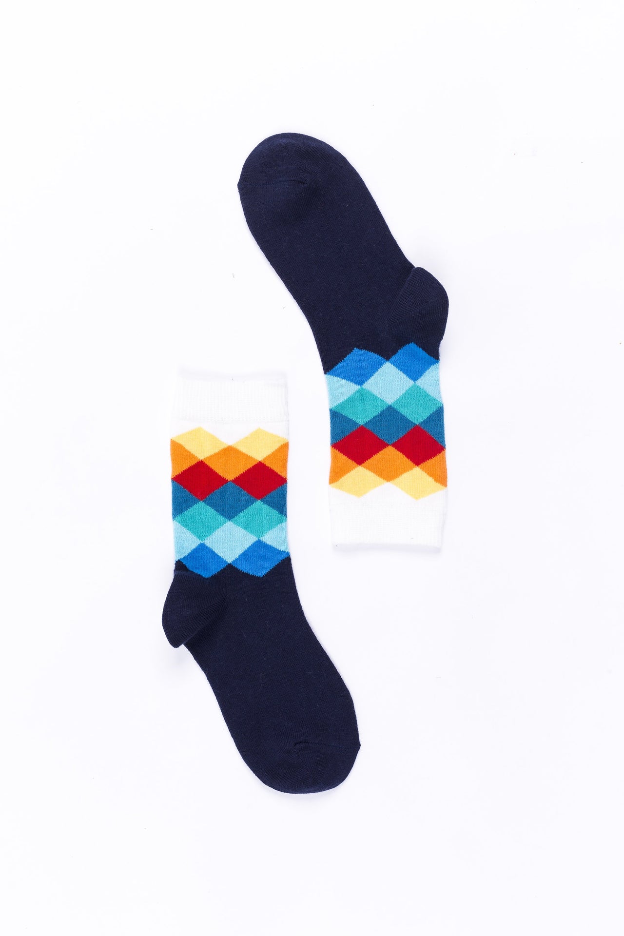 Women's Marine Diamond Socks - 1 COLOR -