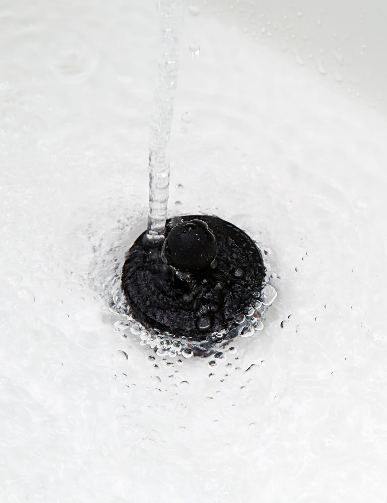 StopShroom (Black) Tub & Sink Universal Stopper Plug for Tub & Bathroom Drains