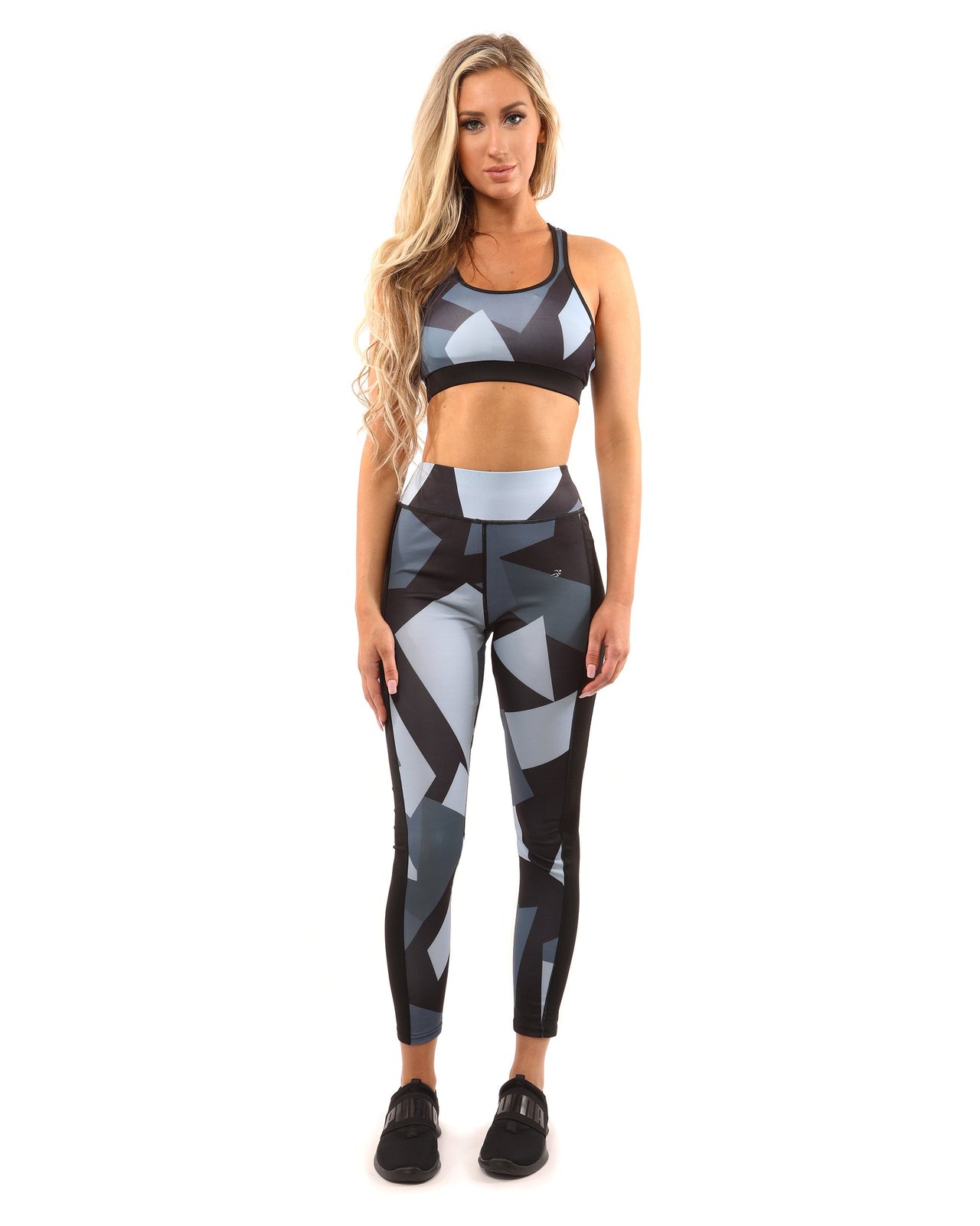 Savoy - Bondi Sports Bra - Black/Grey - 1 COLOR -