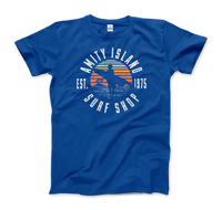 Thumbnail for Amity Island Surf Shop, Jaws T-Shirt - 7 COLORS -