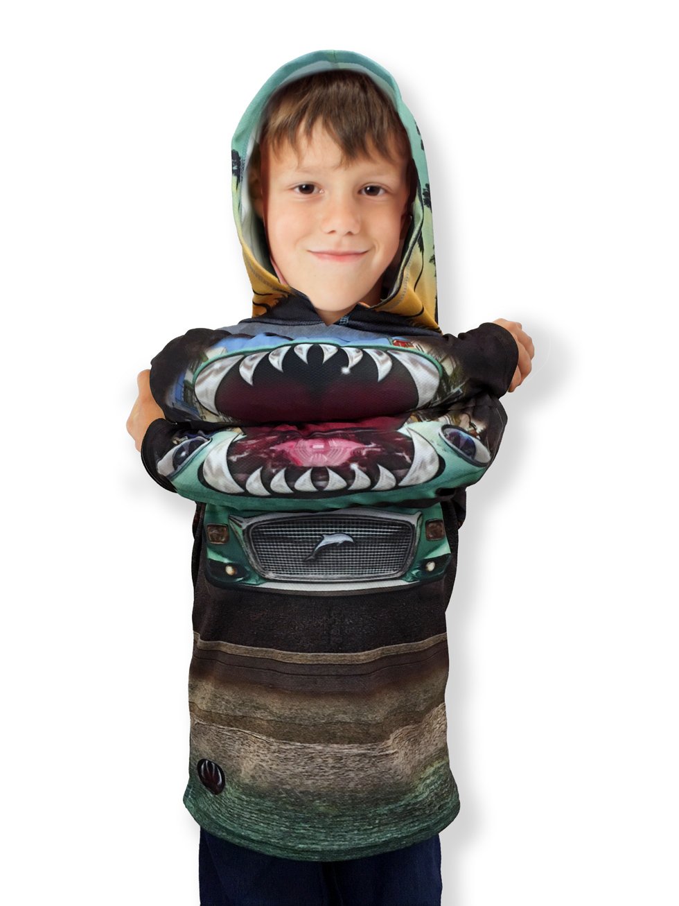 Mouthman - MIAMI - Hoodie Chomp Shirt - YOUTH SIZES ONLY - 6 SIZES -