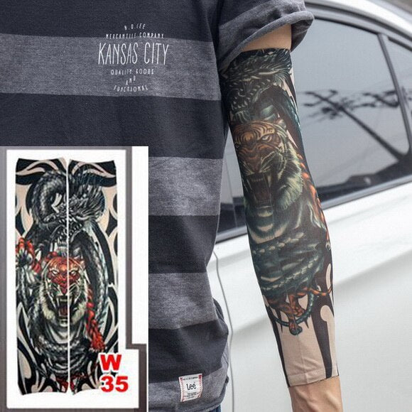 Faux / Temporary Tattoos - Sleeve Tattoos - Full Long Arm Tattoos  - [8 DAY DELIVERY] - 28 DESIGNS -