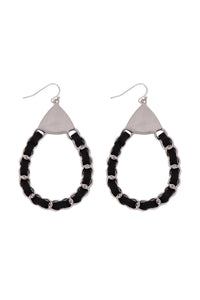 Thumbnail for Chanel Link Chain Drop Earrings - 5 COLORS -