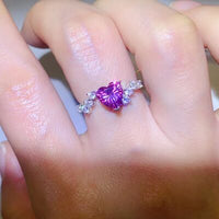 Thumbnail for 1 Carat Moissanite 925 Sterling Silver Ring