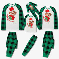 Thumbnail for MEN MERRY CHRISTMAS Graphic Top and Plaid Pants Set - T -