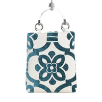 Thumbnail for Baxter Designs - Stencil Teal Small Tote - 1 COLOR -