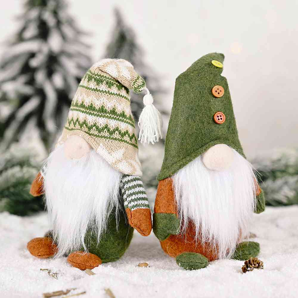 Short Leg Christmas / Seasonal Gnomes - 11.4"/9.5" - [5-10 DAY DELIVERY] - T - 2 TYPES -