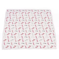 Thumbnail for Playful Kitty and Candy Stripe Bamboo Muslin Newcastle Blanket -