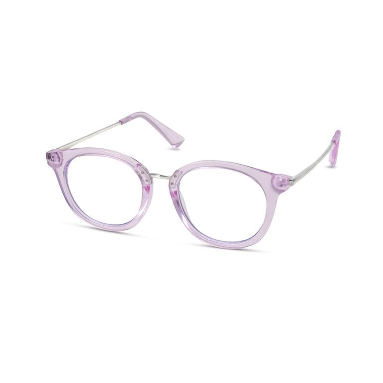 Shiloh | Pink Clear Gold | Blue Light Blocking Glasses - 1 COLOR -