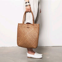 Thumbnail for ClaudiaG - Straw Shopping Bag - 1 COLOR -