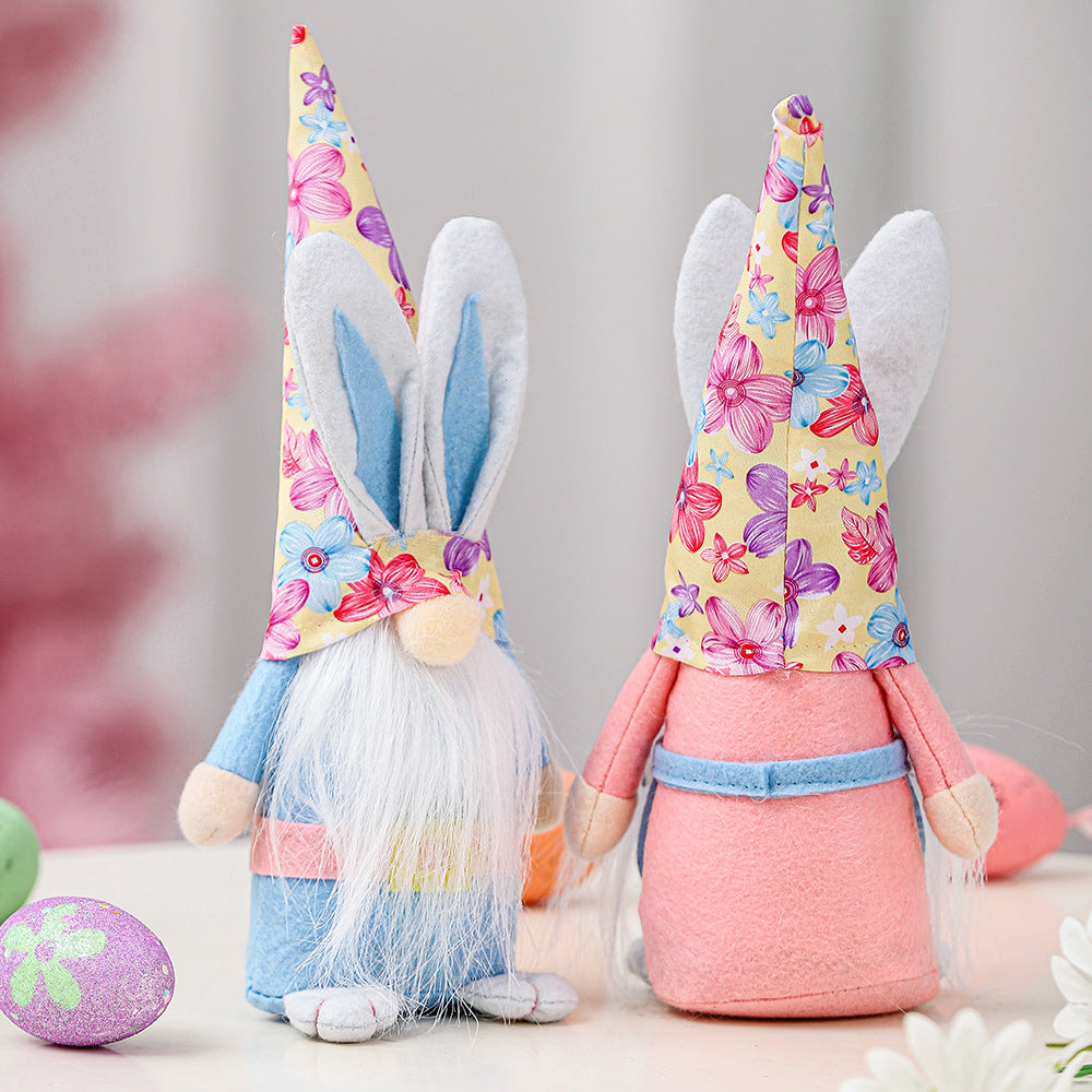 Easter Pointed Hat with Ears Gnomes - [5-10 DAY DELIVERY] - T - 2 TYPES -