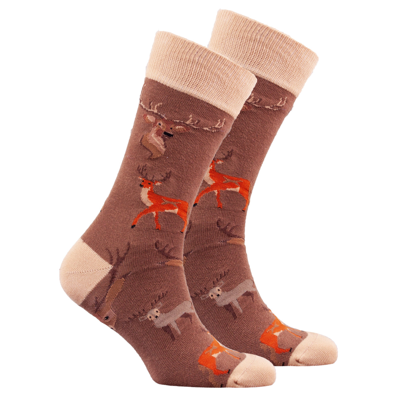 Men's Deer Socks - 1 COLOR -