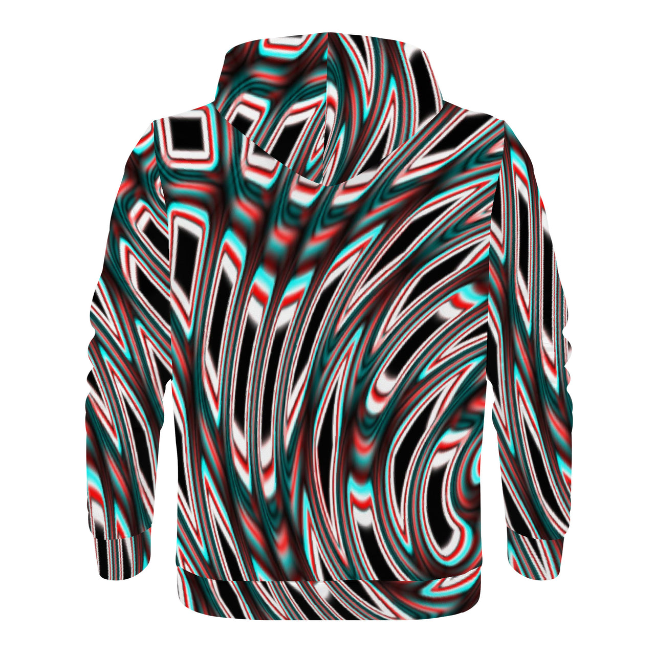 OOTO - TIZZY - D55 Men's All Over Print Hoodie - 1 COLOR -