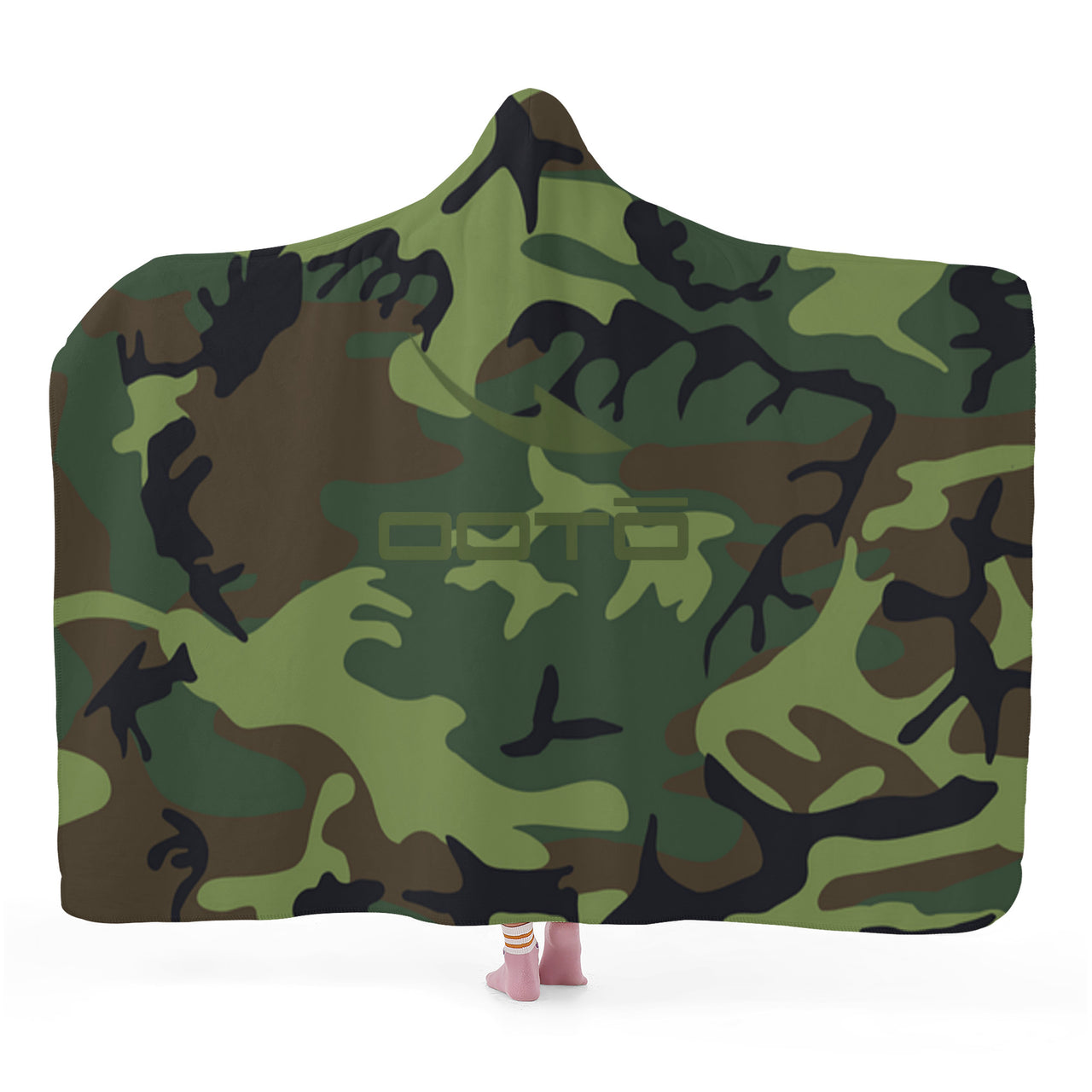 OOTO - CAMO - SF_F15 Hooded Blanket - 1 COLOR -