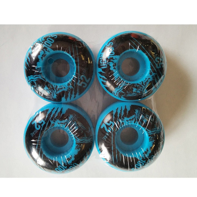 4x UGIN Skateboard Double Wane Wheels Resilient PU SHR-100A Extreme the Invert Board Wheel High Rebound 52CM * 30CM Accessories - [15-25 DAY DELIVERY] -