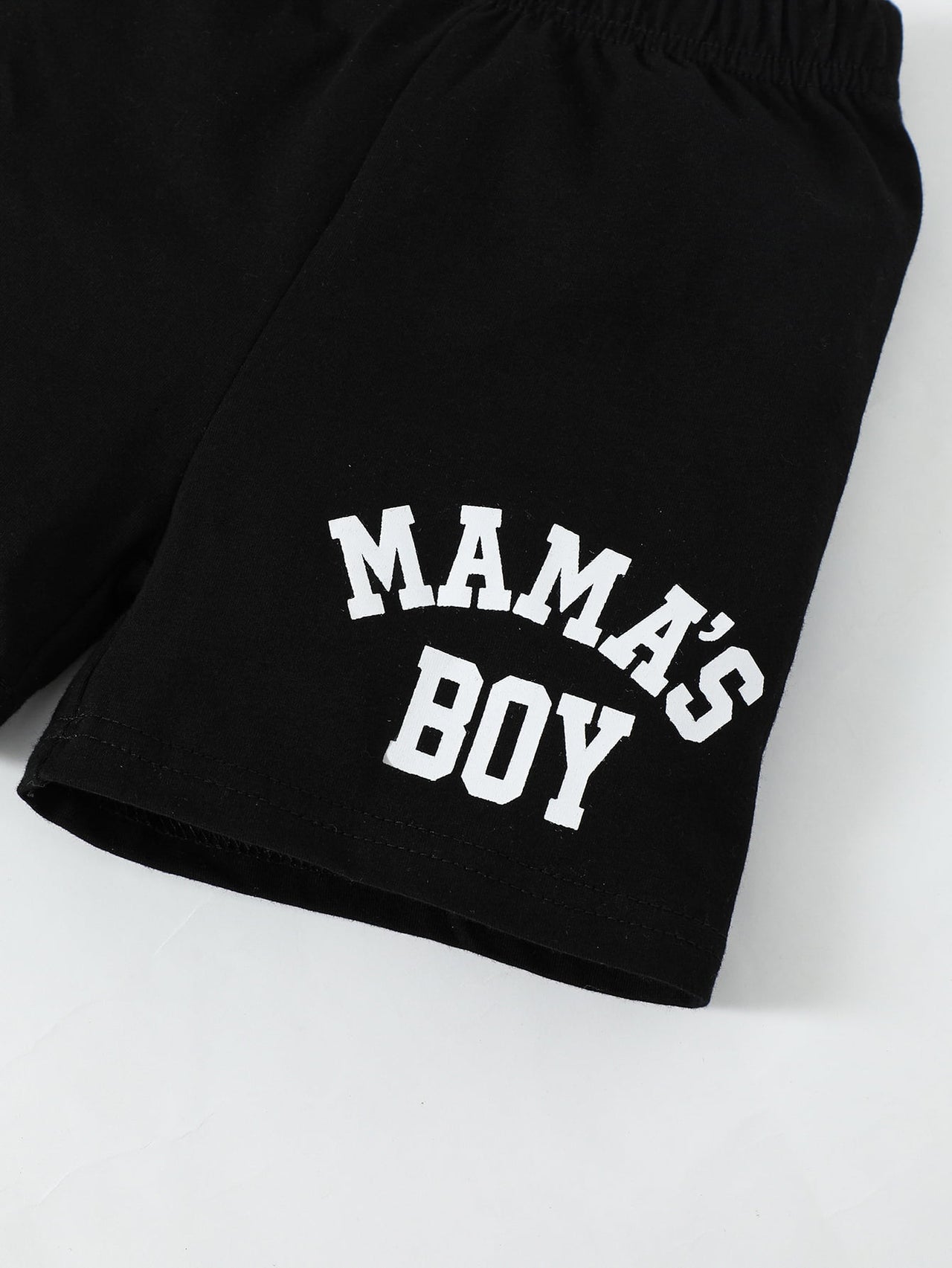 MAMA'S BOY Hoodie and Shorts set - 2 PCS - T - 1 COLOR -