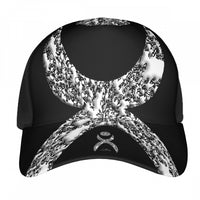 Thumbnail for OOTO - GLYPHIC / BODY OF GLYPHIC HALTED PHASE EN WHITE - HC_T1 Curved Brim Baseball Cap  - 1 COLOR -