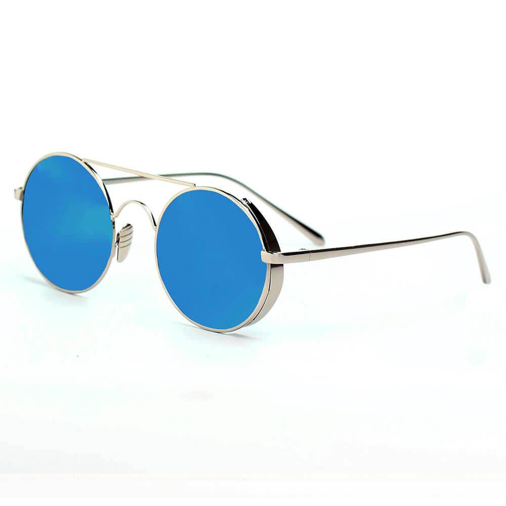 Floyd | Retro Metal Round Circle Lennon Sunglasses - 4 COLORS -