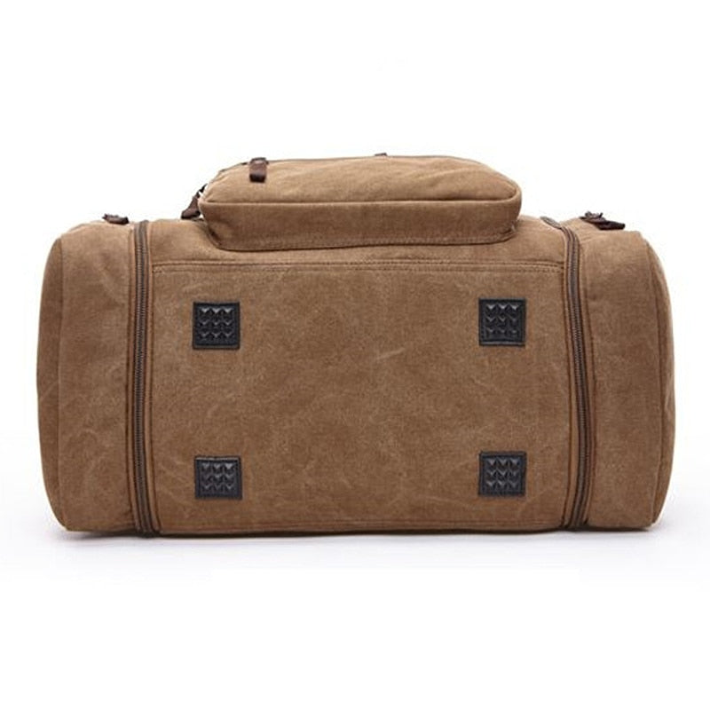 Large Capacity Mens Luggage - Travel Duffle Bag - Canvas  -  Shoulder Bag - [13-15] DAY  DELIVERY] - 5 COLORS -