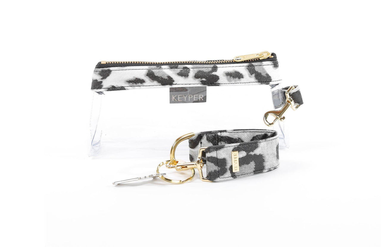 Keyper - Snow Leopard SIGNATURE 2-Piece KEYPIT Set • Wristlet - 6 OPTIONS -