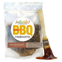 Thumbnail for BBQ Flavored Whole Roasted Mealworms - TWICE AS GOOD AS HALF ROASTED MEALWORMS! -