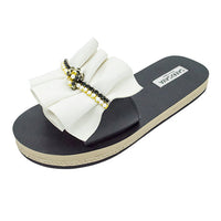 Thumbnail for SAND BY SAYA N.Y. - Hudson White - Waterproof Espadrille Flat - 4 COLORS -