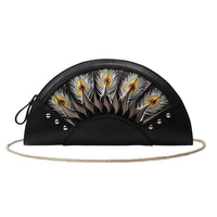 Thumbnail for Feather Black Shoulder Bag - 1 COLOR -