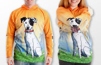 Thumbnail for Mouthman - HOUND DOG Hoodie Sport Shirt - ADULT SIZES AVAILABLE! - 12 SIZES -