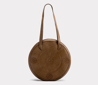 Thumbnail for GUNAS NEW TORK - Meghan - Brown Vegan Tote Bags - 1 COLOR -