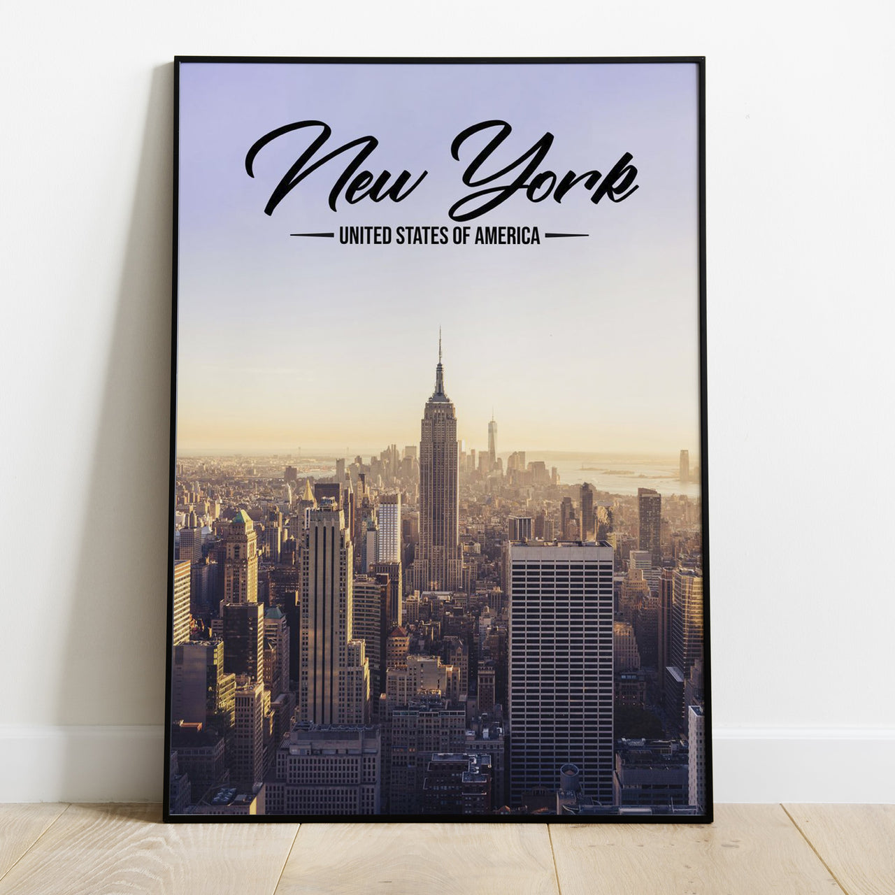 New York NY - USA Printed - 4 SIZES -