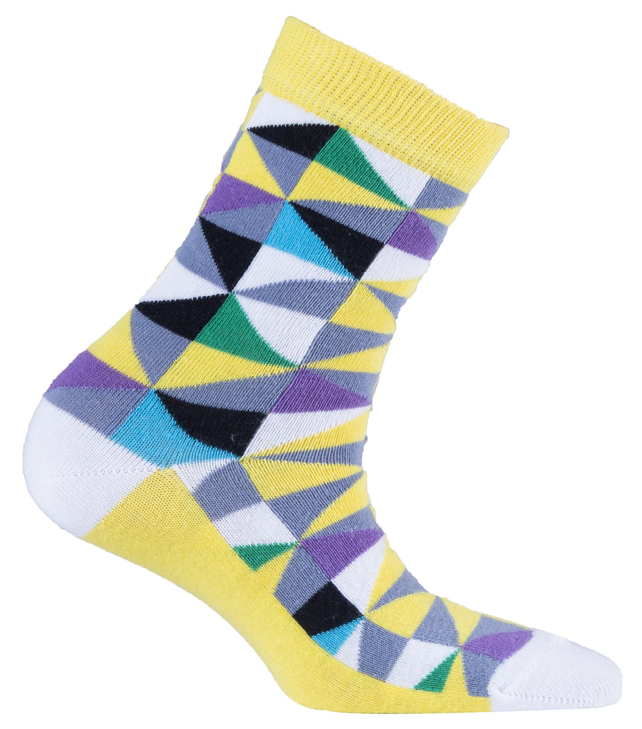 Kids Stylish Triangle Socks - 5 PACK -