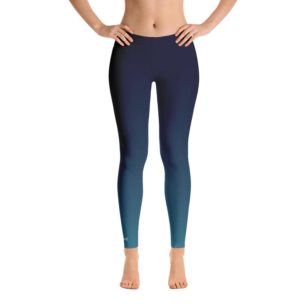 FYC - Women's All Day Comfort Blue Coast Full Length Leggings - 1 COLOR -