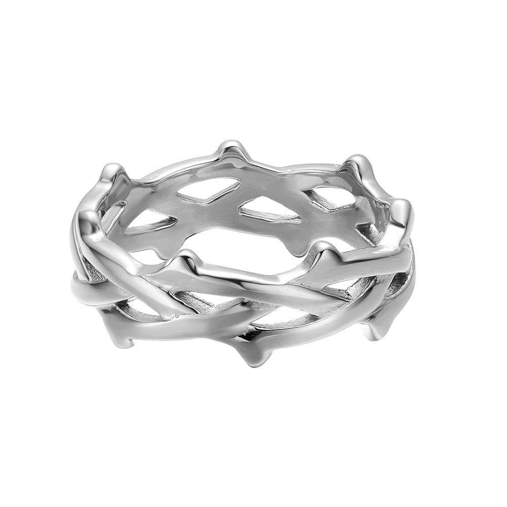 Mister - Crown Ring - 5 SIZES - 3 FINISHES -