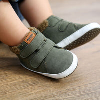 Thumbnail for Fuzzy Velcro Kid Sneakers - T - 4 COLORS -