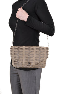 Thumbnail for Totem Taupe Envelope Clutch - 1 COLOR -