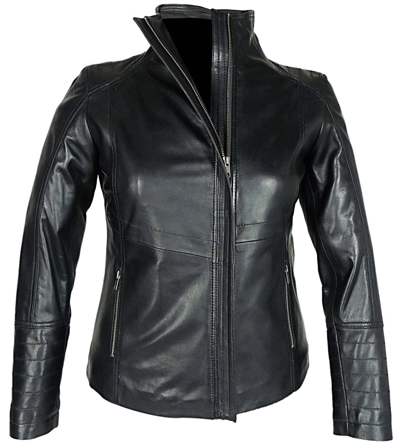 Fadcloset - Arra Womens Leather Jacket - 5 COLORS -