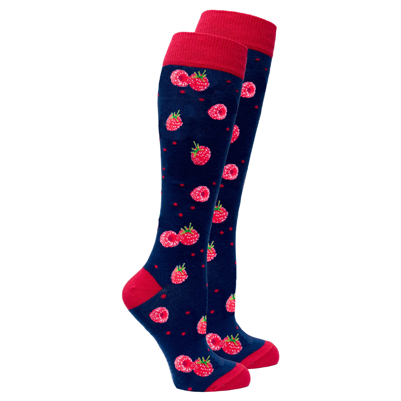 Women's Delightful Fruits Knee High Socks Set - 5 PACK -