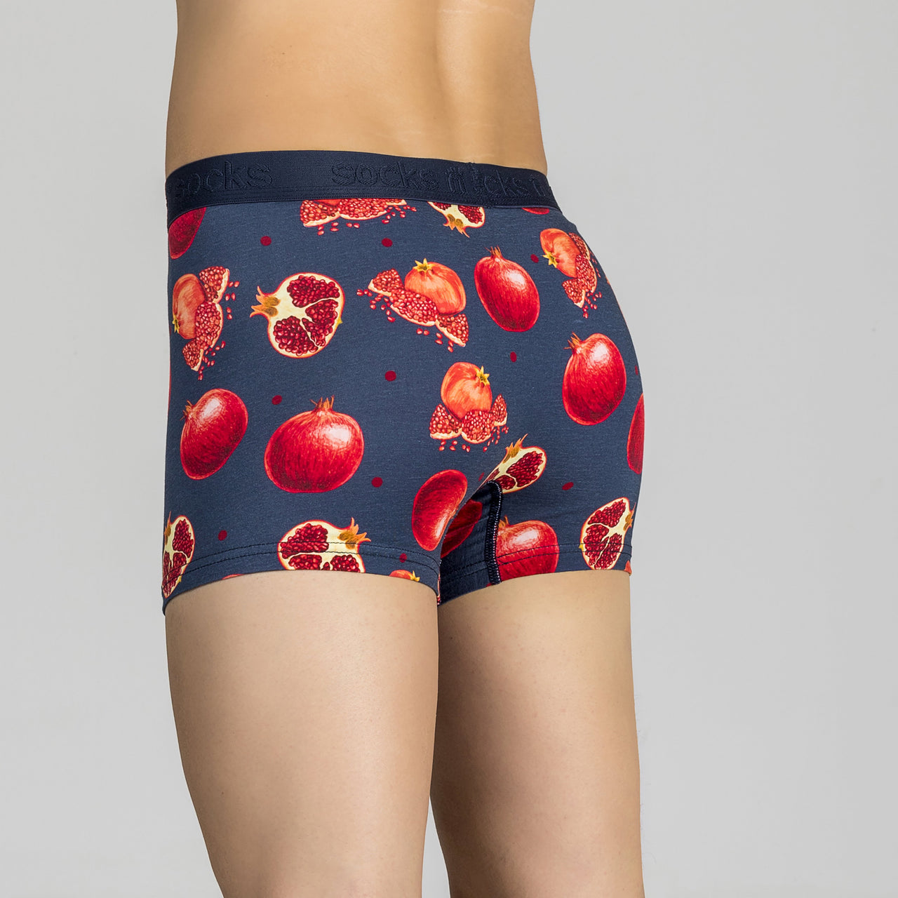 Men's Pomegranate Boxer Brief - 1 COLOR -