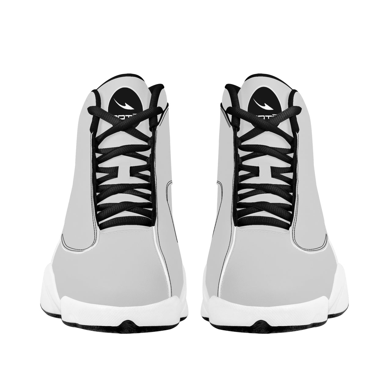 OOTO - EZ GRAY - SF_D89 Basketball Shoes - White soles -  Black tread - 1 COLOR -