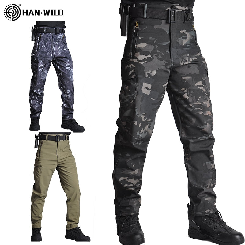 Men Tactical Pants - Cargo - camo - Military Pants - Airsoft Pants - Hunting Clothes - [11 DAY DELIVERY] - 12 COLORS -