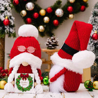 Thumbnail for Pom-Pom Trim Christmas Gnomes - [5-10 DAY DELIVERY] - 15.7