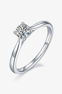 Thumbnail for Moissanite 925 Sterling Silver Solitaire Ring