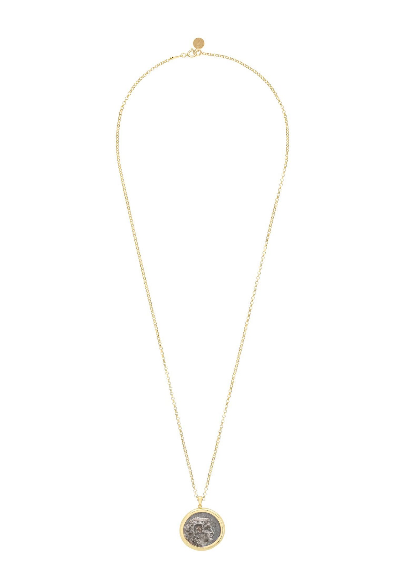 LATELITA - The Greek Coin Necklace Gold -